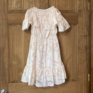 Off the shoulder lace dress